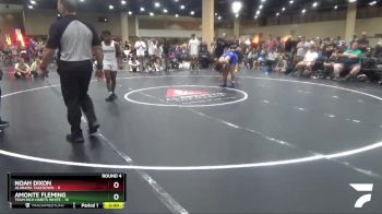 138 lbs Round 4 (6 Team) - Noah Dixon, Alabama Takedown vs Amonte Fleming, Team Rich Habits White