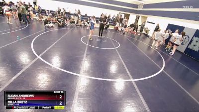 140 lbs Round 5 (6 Team) - Eliana Parker, Nevada Elite vs Lily Blakesley, Utah 2