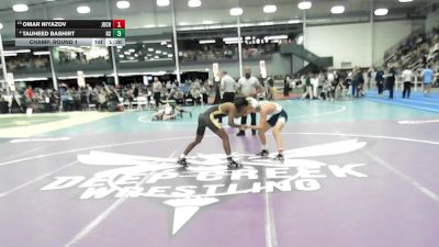 5 - 120 lbs Champ. Round 1 - Omar Niyazov, John Champe vs Tauheed Bashirt, Highland Springs