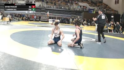 138 lbs Round Of 32 - Wynn Pooler, The Hill School vs Landon Lill, Peddie School
