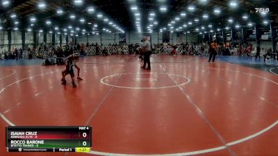 72 lbs Rd# 9- 2:15pm Saturday Final Pool - Rocco Barone, Bitetto Trained vs Isaiah Cruz, Nebraska Elite