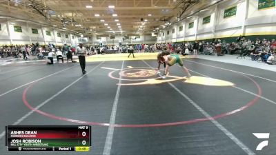 149 lbs Cons. Semi - Ashes Dean, Madison Bulldog vs Josh Robison, Hill City Youth Wrestling