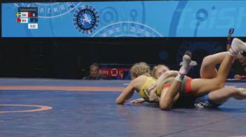 57 kg Final 1-2 - Tindra Olivia Dalmyr, Sweden vs Aryna Dzemchanka Martynava, Belarus