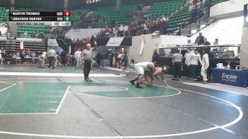 6A 285 lbs 1st Place Match - Martin Thomas, Gardendale Hs vs Grayson Hester, Fort Payne