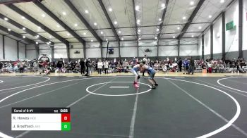 132 lbs Consi Of 8 #1 - Remington Hewes, Independent vs Jameson Bradford, Lake Stevens WC