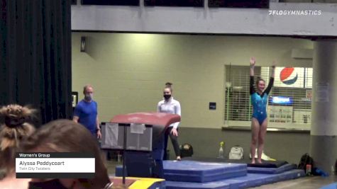 Alyssa Peddycoart - Women's Group, Twin City Twisters - 2021 Women's Xcel Region 4 Championships