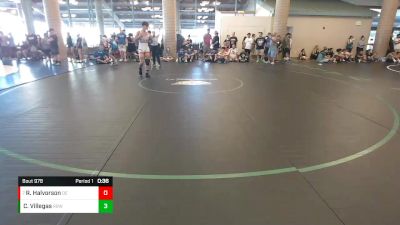 157 lbs Cons. Round 6 - Richard Halvorson, Durham Elite vs Chris Villegas, Rancho Bernardo WC