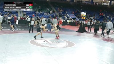 120 lbs Consi Of 16 #1 - Frank Molloy, Chelmsford vs Jason Kouyoumdjian, Lynnfield/N.Reading