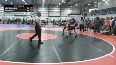 113 lbs 1 - Matthew Akins, PINECREST vs Brody Gray, HEAVY HITTING HAMMERS