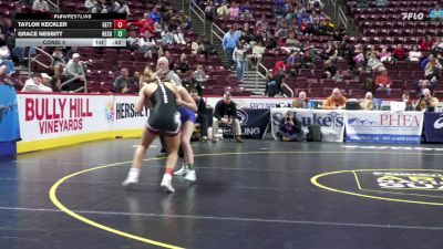 106 lbs Consi 4 - Taylor Keckler, Gettysburg-G vs Grace Nesbitt, Neshaminy-G