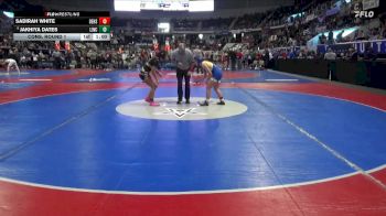 1-5A 114 Cons. Round 1 - Jakhiya Dates, Lincoln vs Sadirah White, Beauregard HS