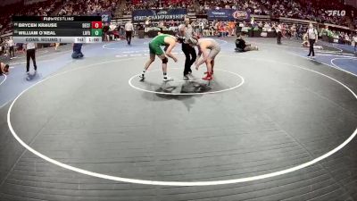 D 1 157 lbs Cons. Round 1 - Brycen Krause, Destrehan vs William O`Neal, Lafayette