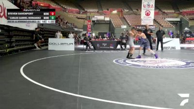 Champ. Round 2 - Steven Davenport, Manteca Cobras Wrestling Club vs Carlos Gabriel Hernandez, Manteca Cobras Wrestling Club