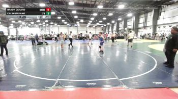 112 lbs Rr Rnd 3 - Brady Genard, Mat Assassins Black - MS vs Cal DiStefano, Shore Thing Surf - MS