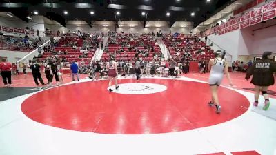 JH 145 lbs Champ. Round 2 - Lakenzie Lemons, ELK CITY vs Billiana Rowell, EDMOND MEMORIAL