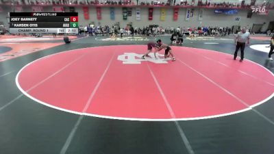 157 lbs Champ. Round 1 - Karsen Otis, Augsburg vs Joey Barnett, Carthage College