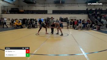 197 lbs Round Of 16 - Rod Davis, Gardner-Webb vs Noah Adams, West Virginia