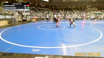 110 lbs Consi Of 16 #2 - Ezekiel Bonar, Nebraska Boyz vs Logan Martinez, Texas Wrestling Academy