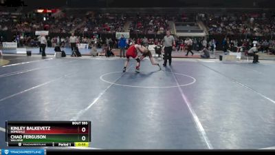 132 lbs Cons. Round 1 - Kinley Balkevetz, Homedale vs Chad Ferguson, Vallivue