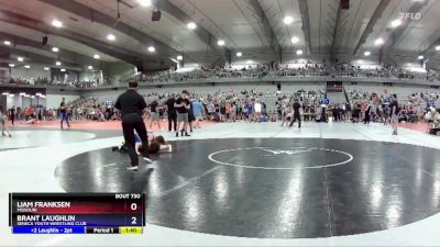 138 lbs Cons. Round 2 - Liam Franksen, Missouri vs Brant Laughlin, Seneca Youth Wrestling Club