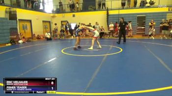 113 lbs Cons. Semi - Eric Vielhauer, Bobcat Wrestling Club vs Fisher Yeager, Dodge City Training Center