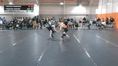 141 lbs Quarterfinal - Preston LeFevre, Grand Valley State vs Ashton Anderson, Findlay
