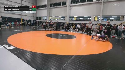 115 lbs Round Of 32 - Michael Miraglia, Hamilton vs Jayden Guarino, East Stroudsburg