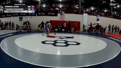 77 kg Champ. Round 1 - Dominick LaPier, Castleton RTC vs Magnus Kuokkanen, Indiana RTC