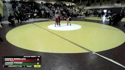 56 lbs Round 5 - Andrew Berrelleza, Savage House vs Connor Stewart, Poway Elite