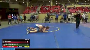 170 lbs Cons. Round 4 - Kyus Root, IL vs Gaven Bremenkamp, MO