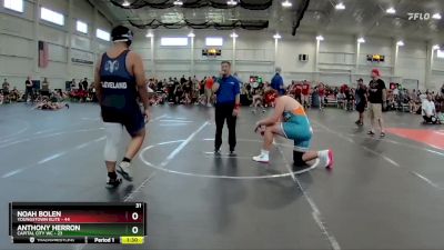 285 lbs Round 3 (6 Team) - Noah Bolen, Youngstown Elite vs Anthony Herron, Capital City WC