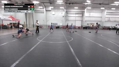 88-96 lbs Round 1 - Owen Cameron, Exodus vs Logan Fehrenbacher, Unattached