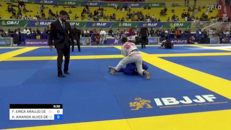 FRANCISCA ERICA ARAUJO DE ANDRAD vs KETLEY AMANDA ALVES DE SOUZA 2023 Brasileiro Jiu-Jitsu IBJJF