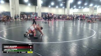 150 lbs Finals (2 Team) - Lincoln Cooper, Fight Barn WC vs Yusuf Sikander, Naperville Phoenix