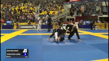 Ryan Bayan-Memar vs Tayvon Haynes-Clarke Pan Kids Jiu-Jitsu IBJJF Championship