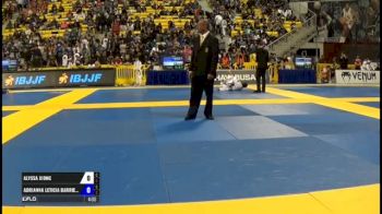 Alyssa Xiong vs Adrianna Leticia Barrientos Pan Kids Jiu-Jitsu IBJJF Championship