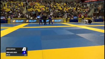 Jacob Castillo vs Noah James Akers Pan Kids Jiu-Jitsu IBJJF Championship