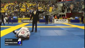 Lillian Jo Hunt vs Carissa Danielle Qureshi Pan Kids Jiu-Jitsu IBJJF Championship