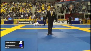 Evan Brandon Scott vs Antonio Aramburu Pan Kids Jiu-Jitsu IBJJF Championship