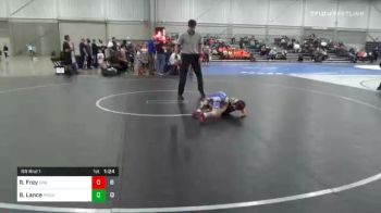 43 lbs Prelims - Robert Frey, Lions Elite vs Brody Lance, POWA