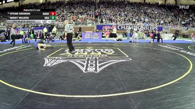 D3-144 lbs 1st Place Match - Mikey Wilson, Grand Rapids Catholic Central vs Stone Redmon, Dundee