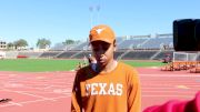 Texas soph Zola Golden on hardest workout this year