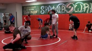 Spatola Drilling On The Mat