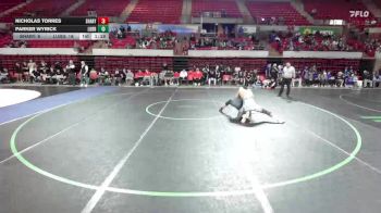 157 lbs Round 5 - 1st, 3rd, 5th, And 7th - Nicholas Torres, Mission Sharyland vs Parker Wyrick, Lubbock
