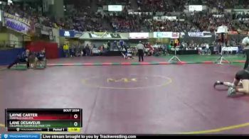 Champ. Round 1 - Lane DeSaveur, Columbus/Absarokee/Park City vs Layne Carter, Fairfield/Augusta