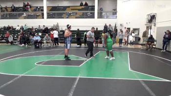 285 lbs 3rd Place Match - Cedric Gaston, Southlawn Middle School vs Lester Velez Soto, Calera Middle School