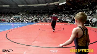 46 lbs Consolation - Kalel Bonilla, Steel Valley Renegades vs Rodrick Waitkus, Team Tulsa Wrestling Club
