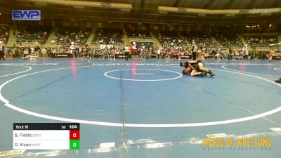 105 lbs Round Of 16 - Beckhem Fields, Cardinal Wrestling Club vs Derek Kiyan, MANTANONA-TC