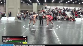 133 lbs Round 1 (16 Team) - Kyle Rice, Grand View (Iowa) vs Trevor Hisey, Lourdes