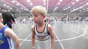60 lbs Rr Rnd 3 - Caleb Nardella, The Hunt Wrestling Club Black vs Graham Dyson, Mat Assassins Gray